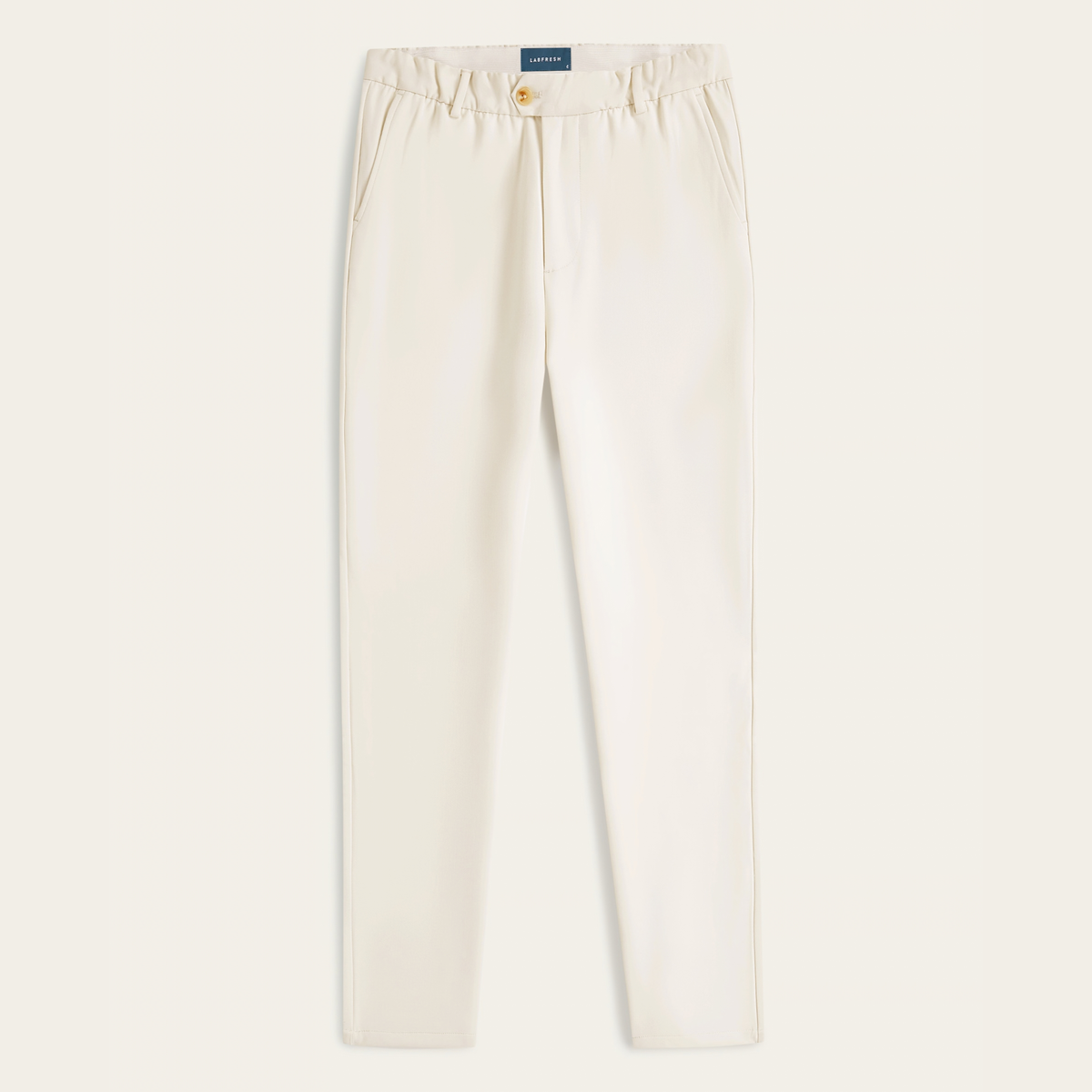 Regular Travel Pants Off White