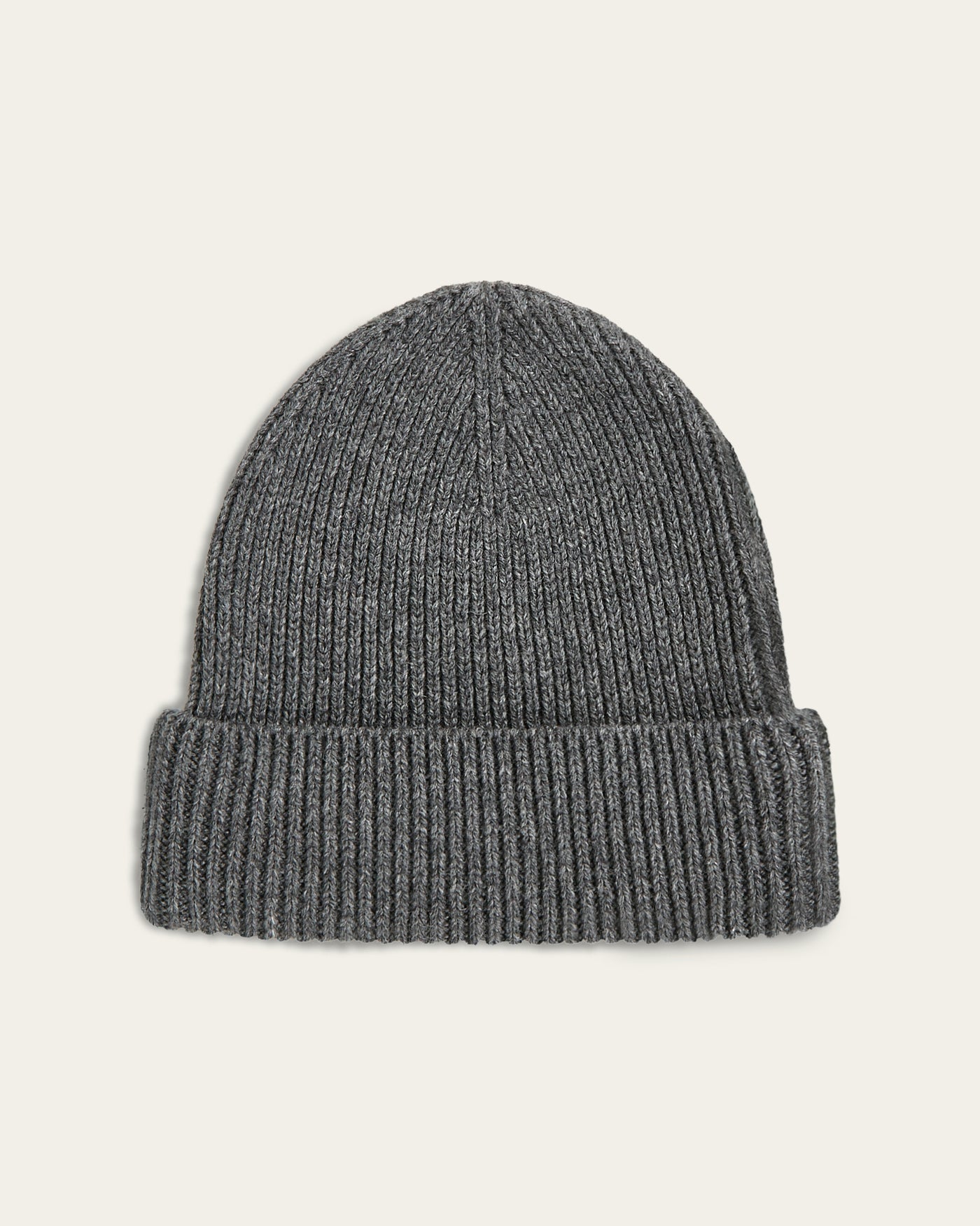 Heavy Seawool Beanie - Dark Grey