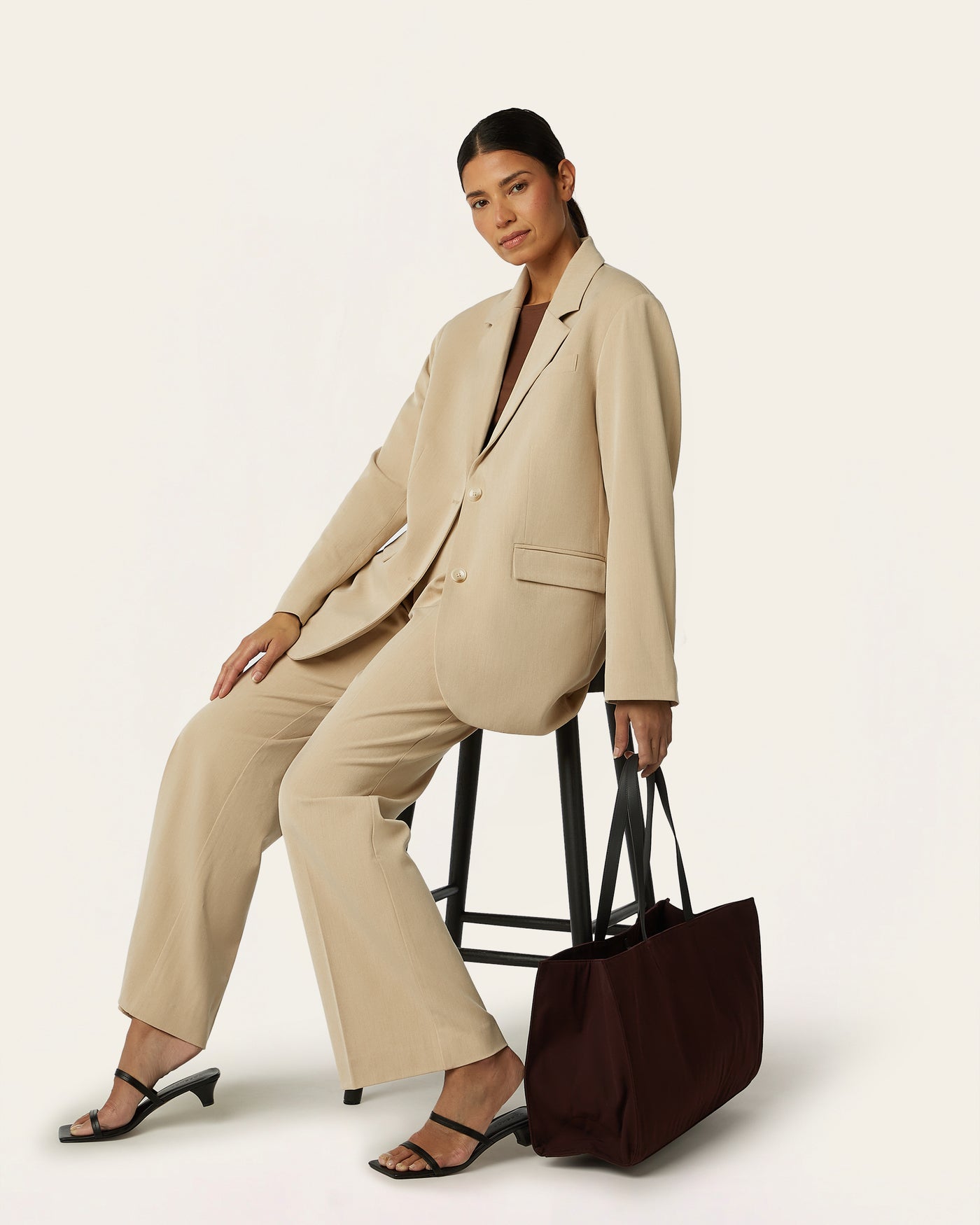 Signature Blazer - Sand