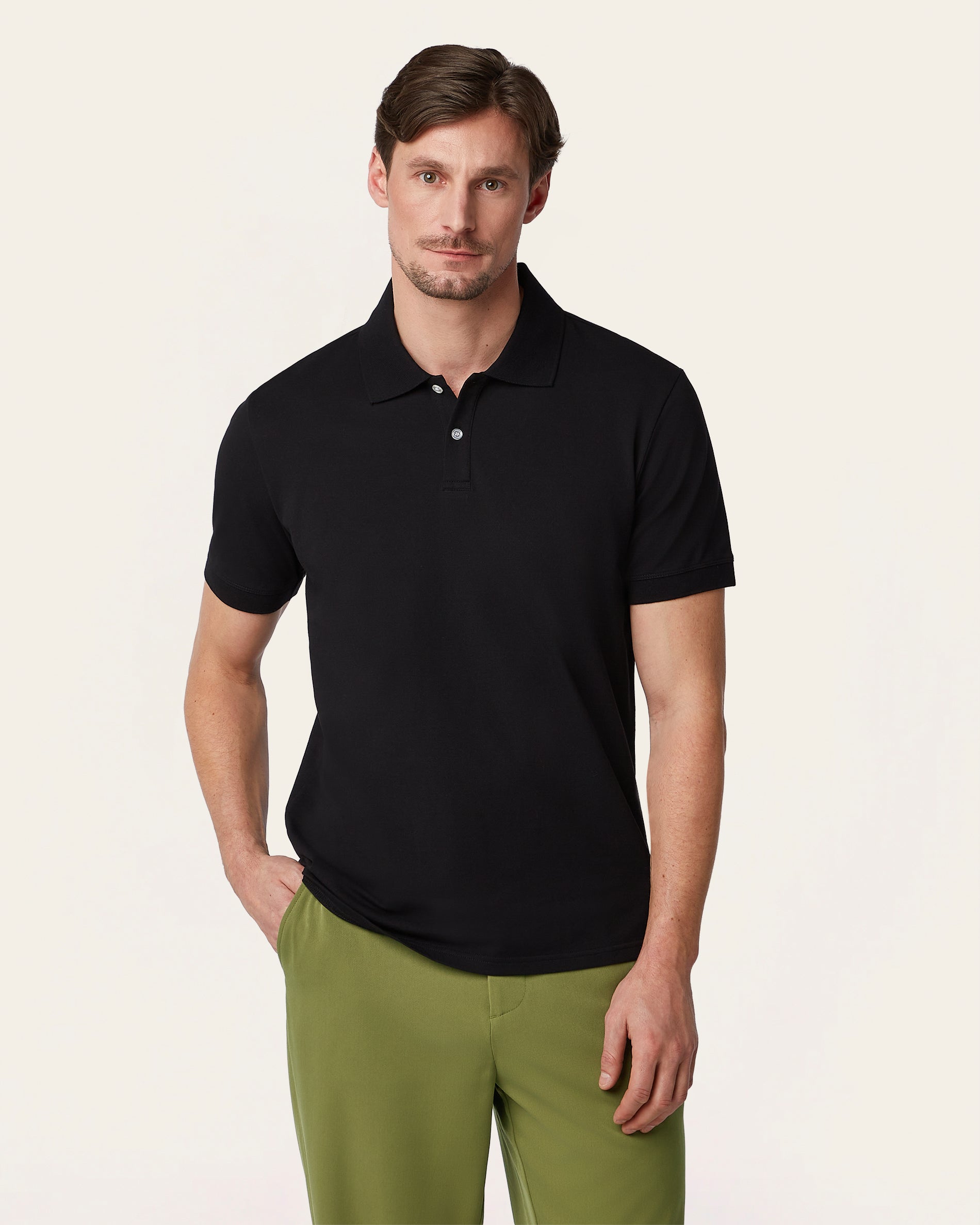 Black Polo Shirt – Odour Resistant | LABFRESH