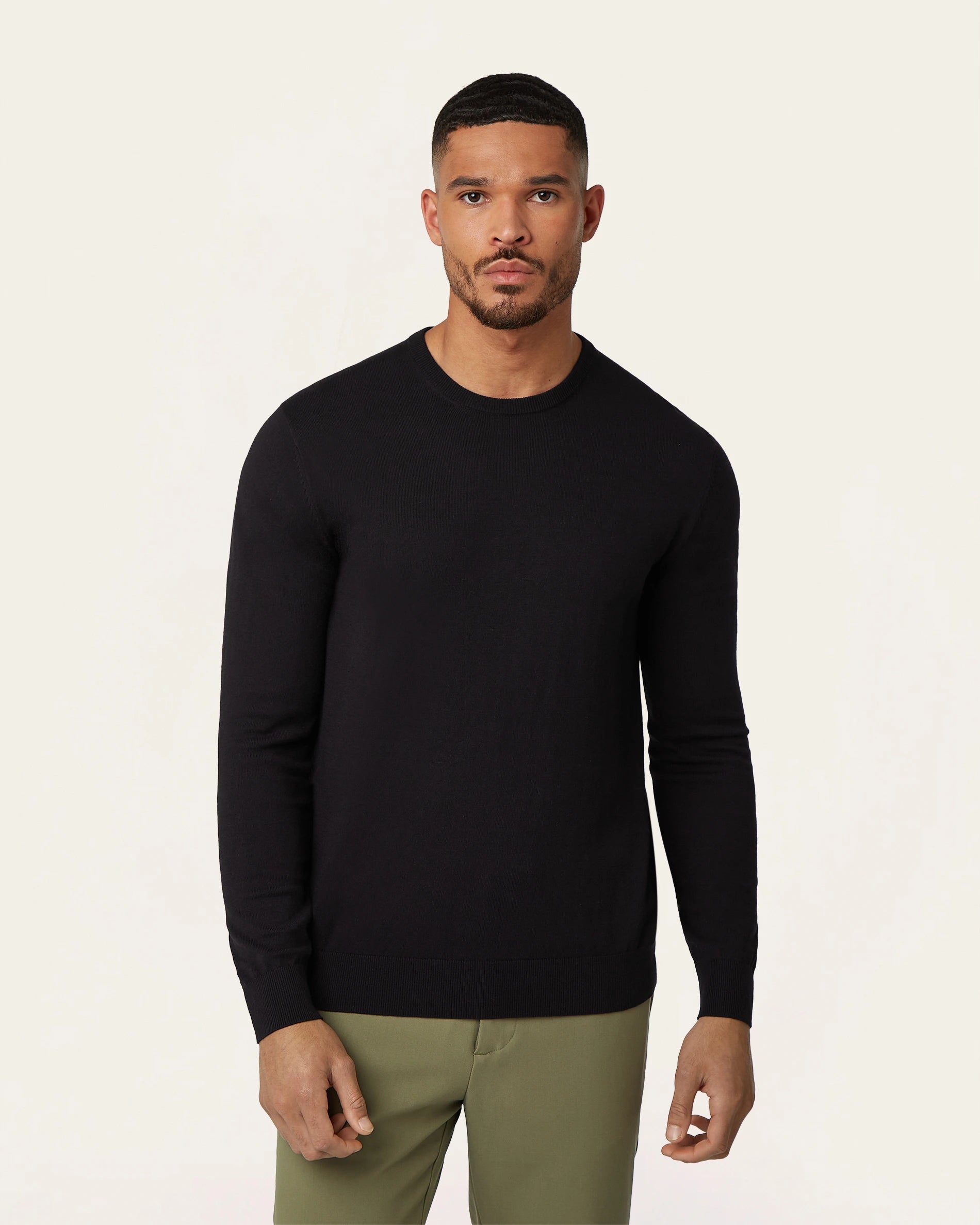 Seawool Crewneck Black