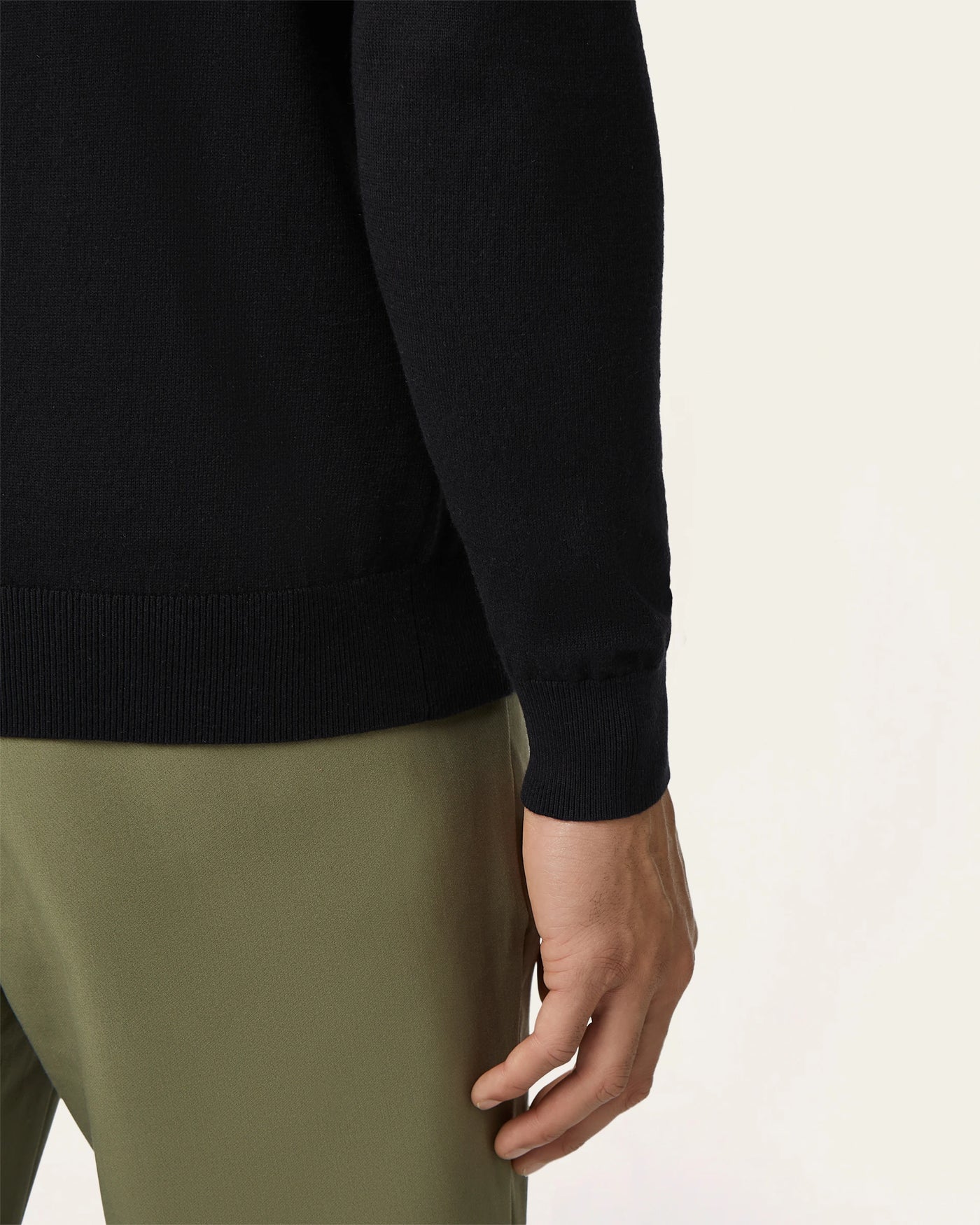 Seawool Crewneck Black