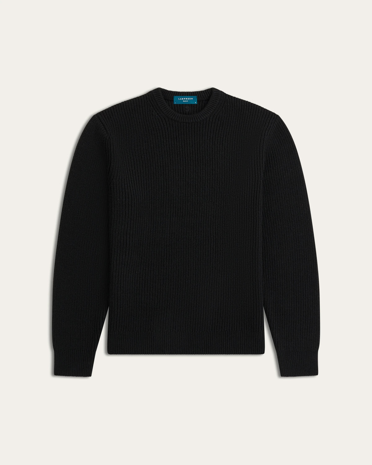 Heavy Seawool Crewneck Black