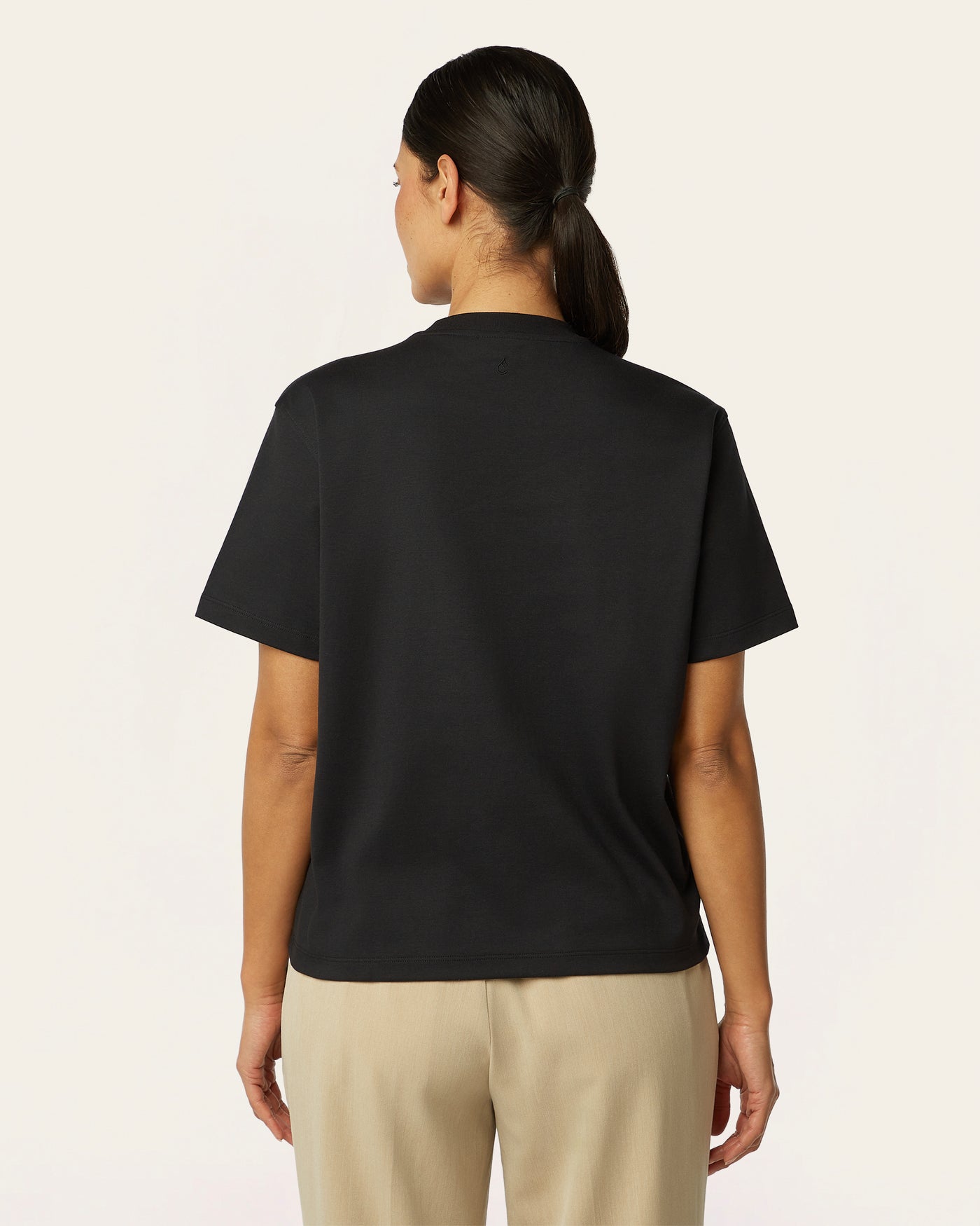 Boxy T-shirt - Black