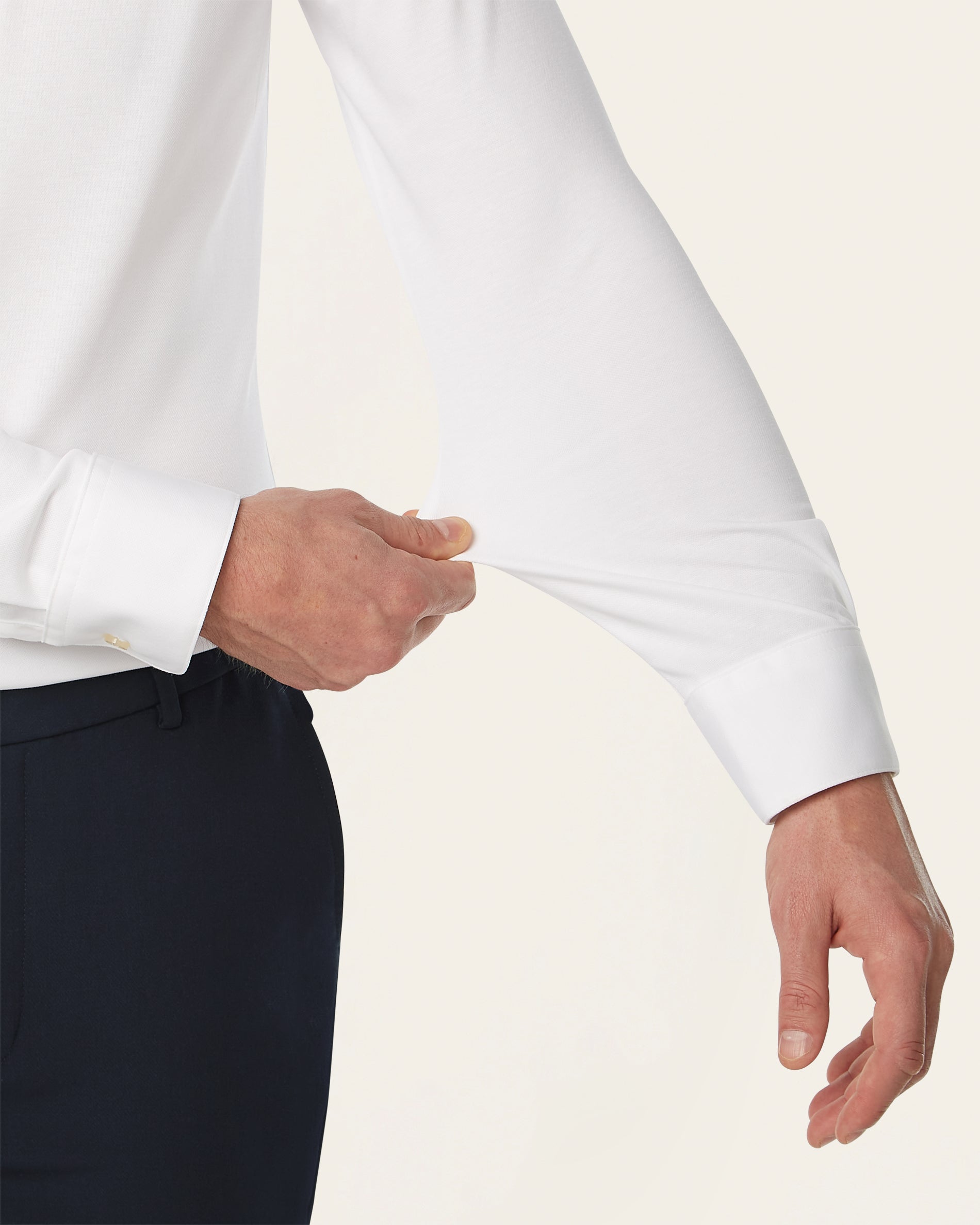 Shirt jacket & Knitted non-iron shirt bundle