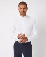 Prior Tech: Knitted shirt white