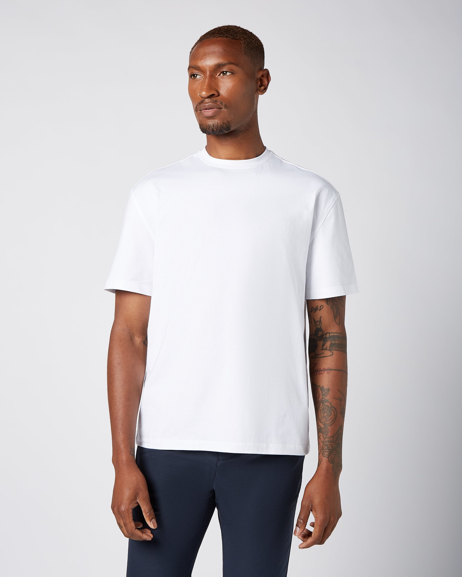 Relaxed T-shirt 3-pack bundle | White & Black