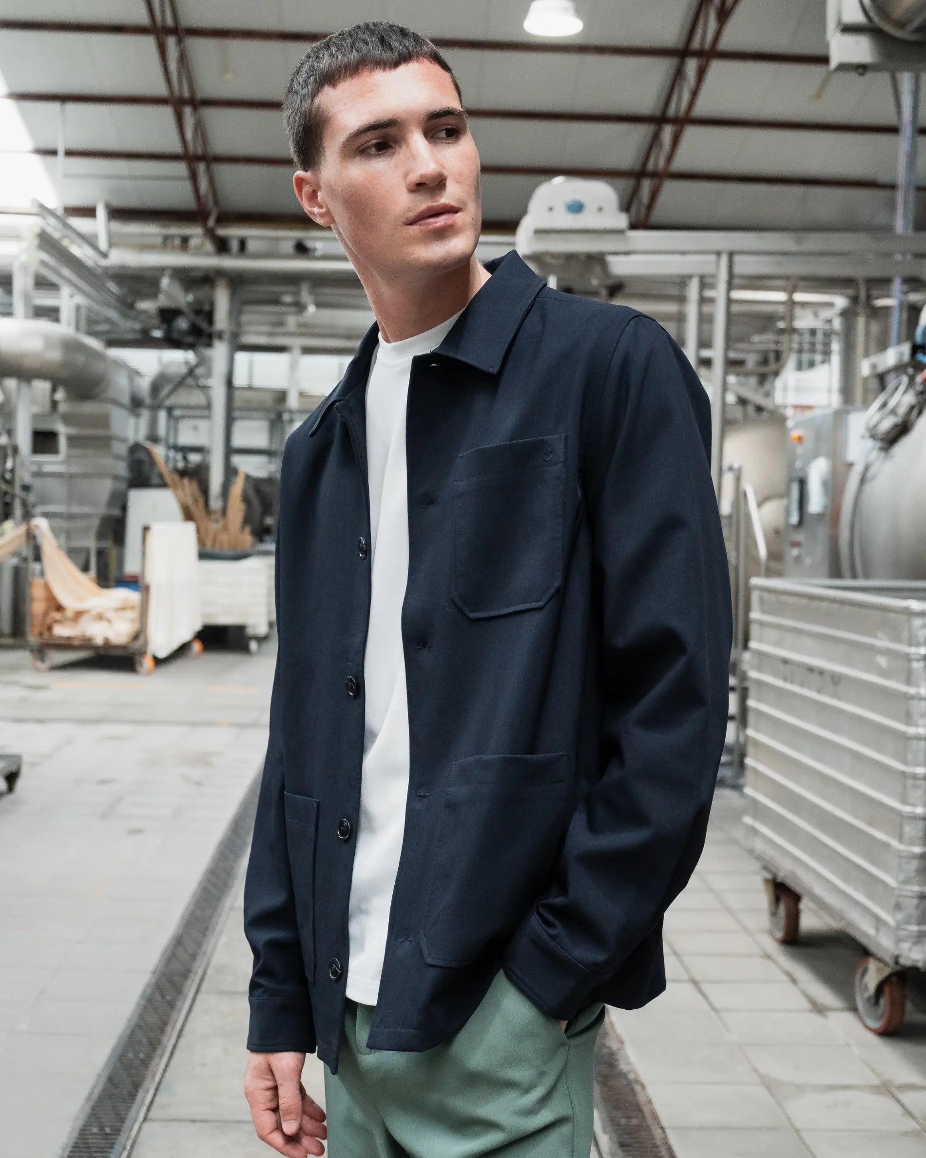 dress shirt with jacket How to Style a Navy Blazer + Our Picks