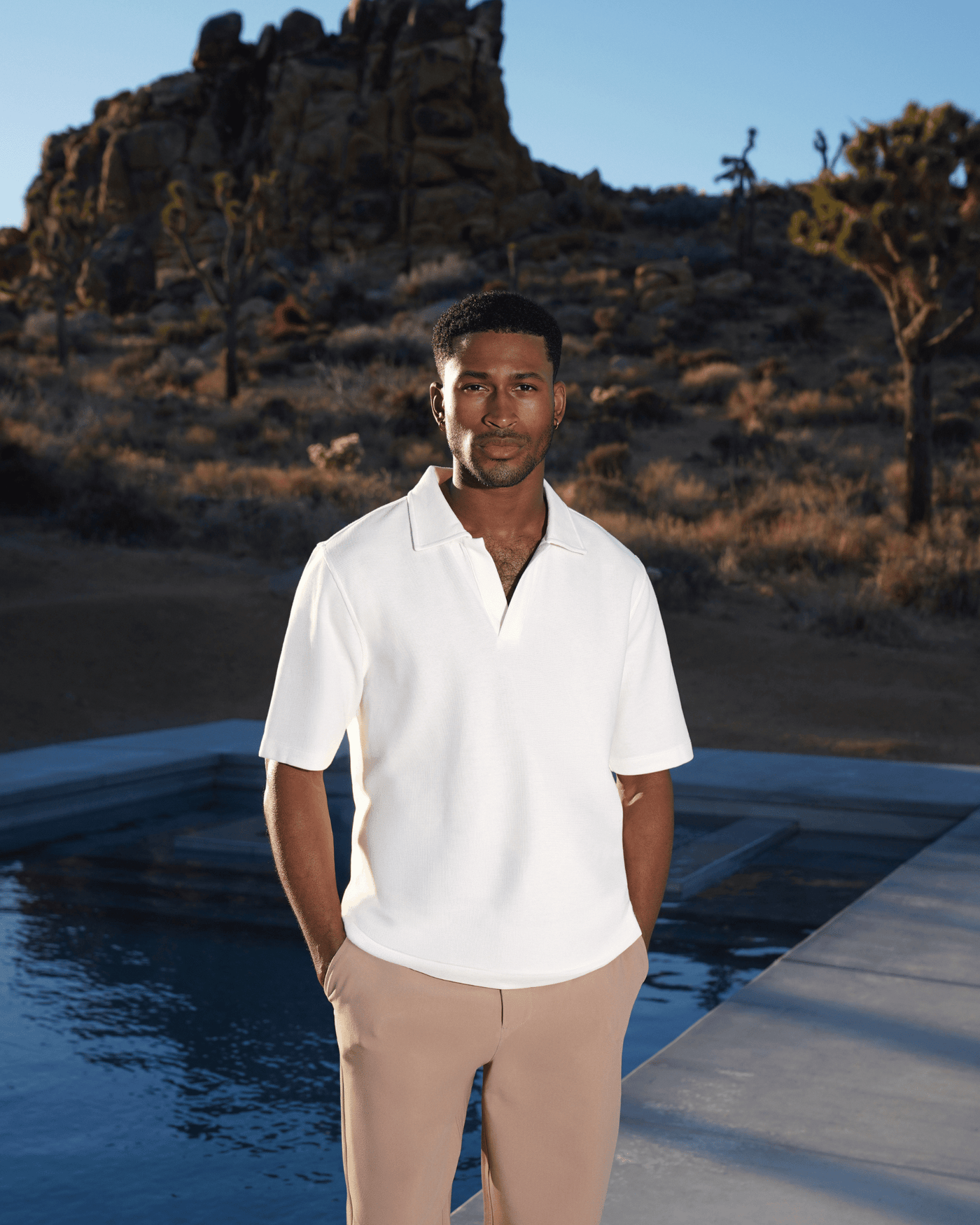 Relaxed Polo Off White