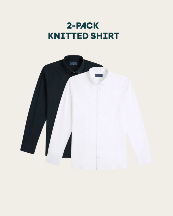 Knitted shirt 2-pack bundle
