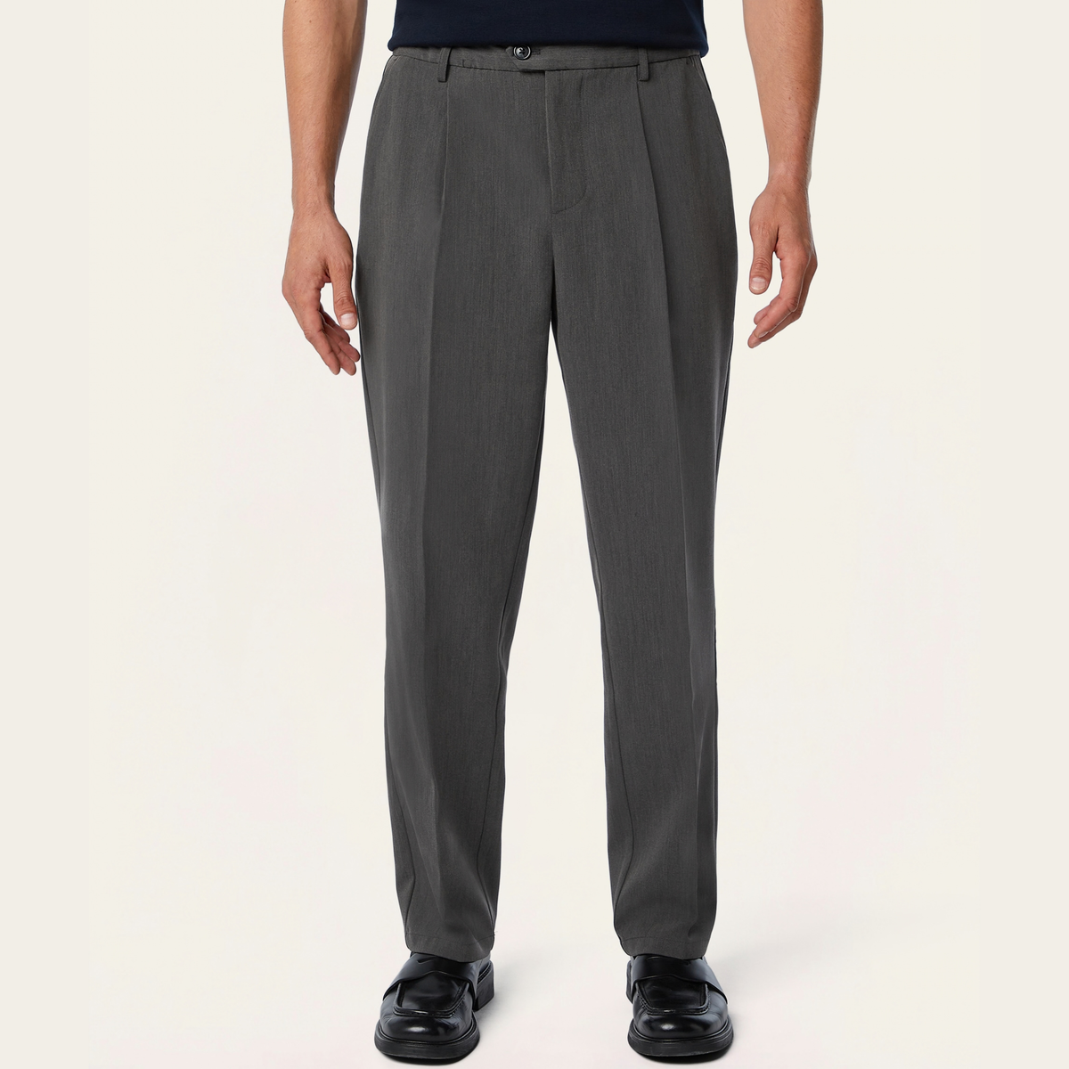 Straight Travel Pants Grey