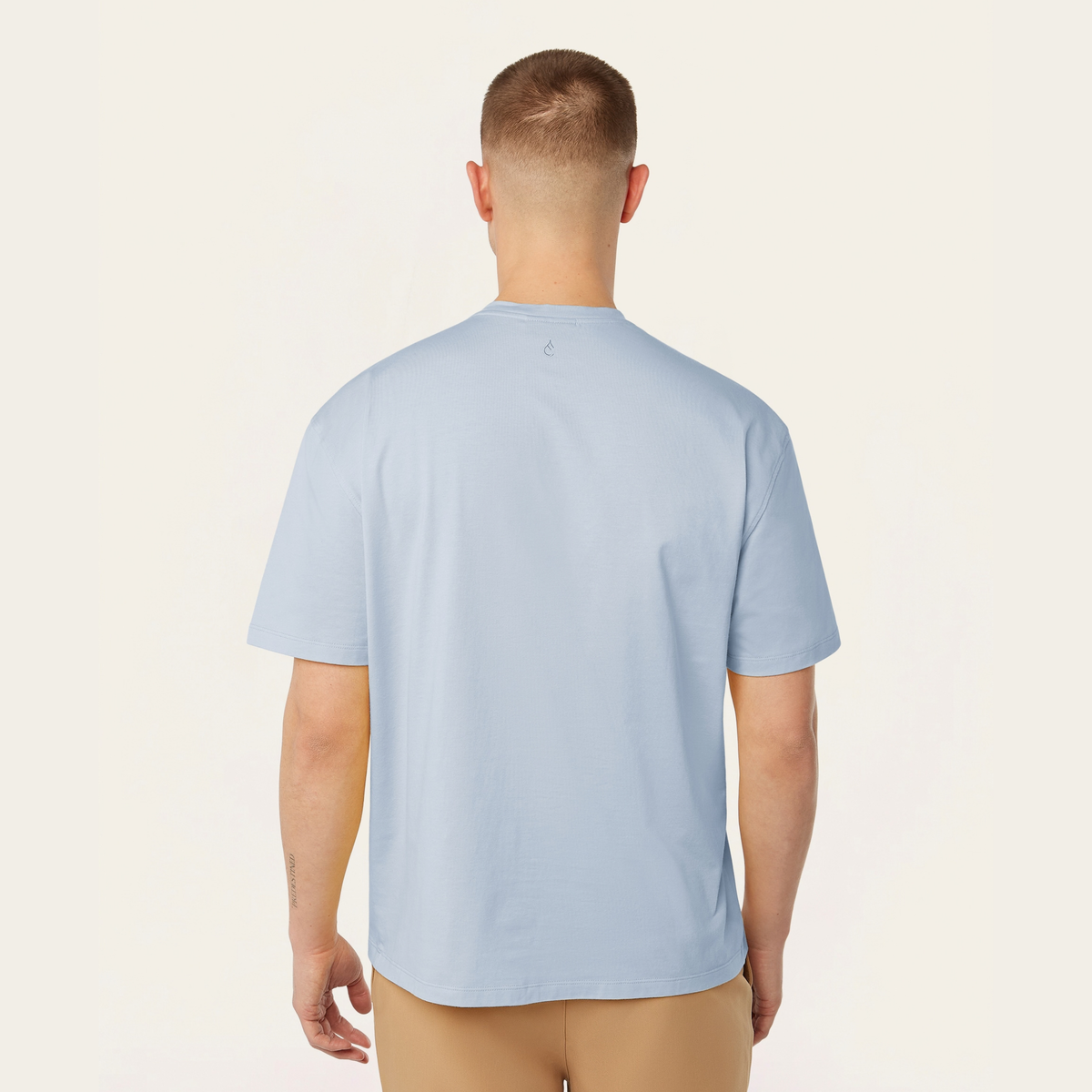 Relaxed T-shirt Light Blue