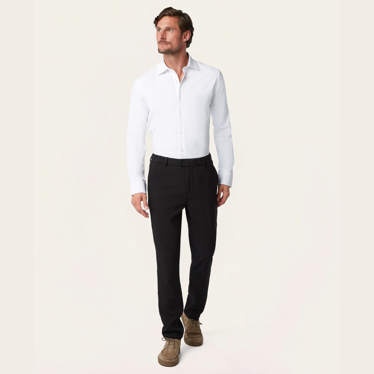 Regular Travel Pants Black