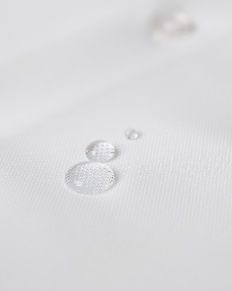 Non-iron stretch shirt white