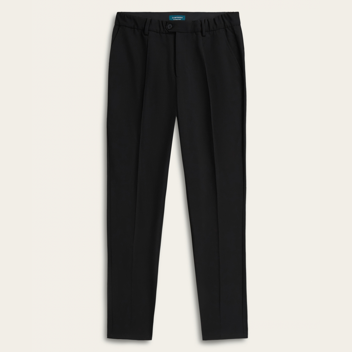Straight Travel Pants Black