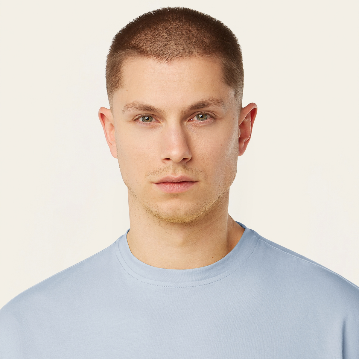 Relaxed T-shirt Light Blue