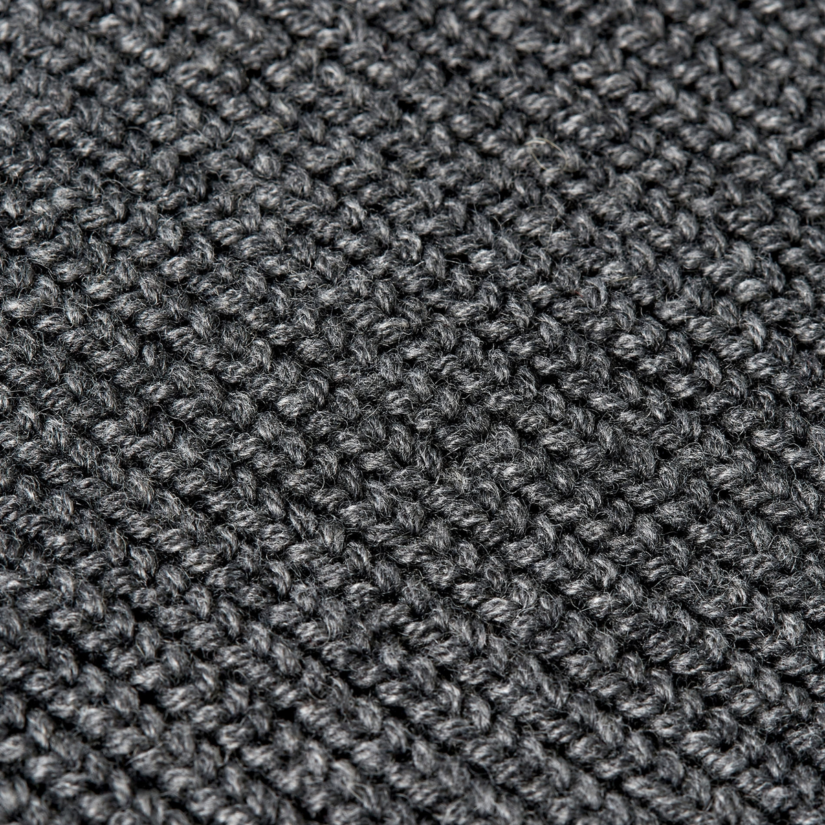 Heavy Seawool Beanie & Scarf bundle | Dark grey