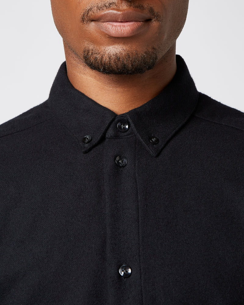 Flannel shirt Black