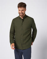 Flannel shirt Moss green