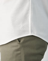 Oxford stretch shirt white