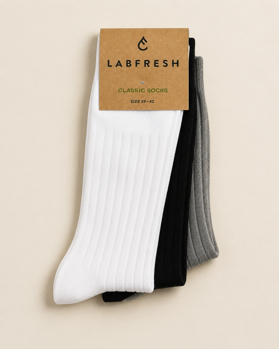3-pack Classic odour-free socks Mixed