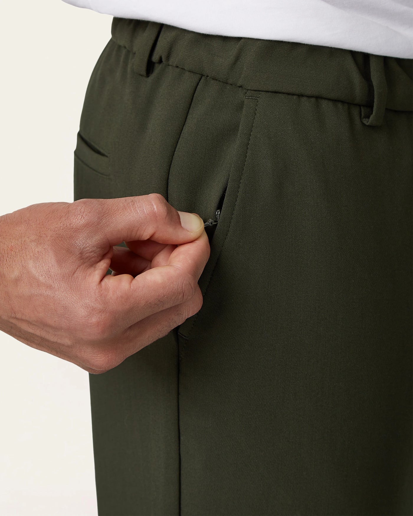 Regular Classic Pants Dark Green