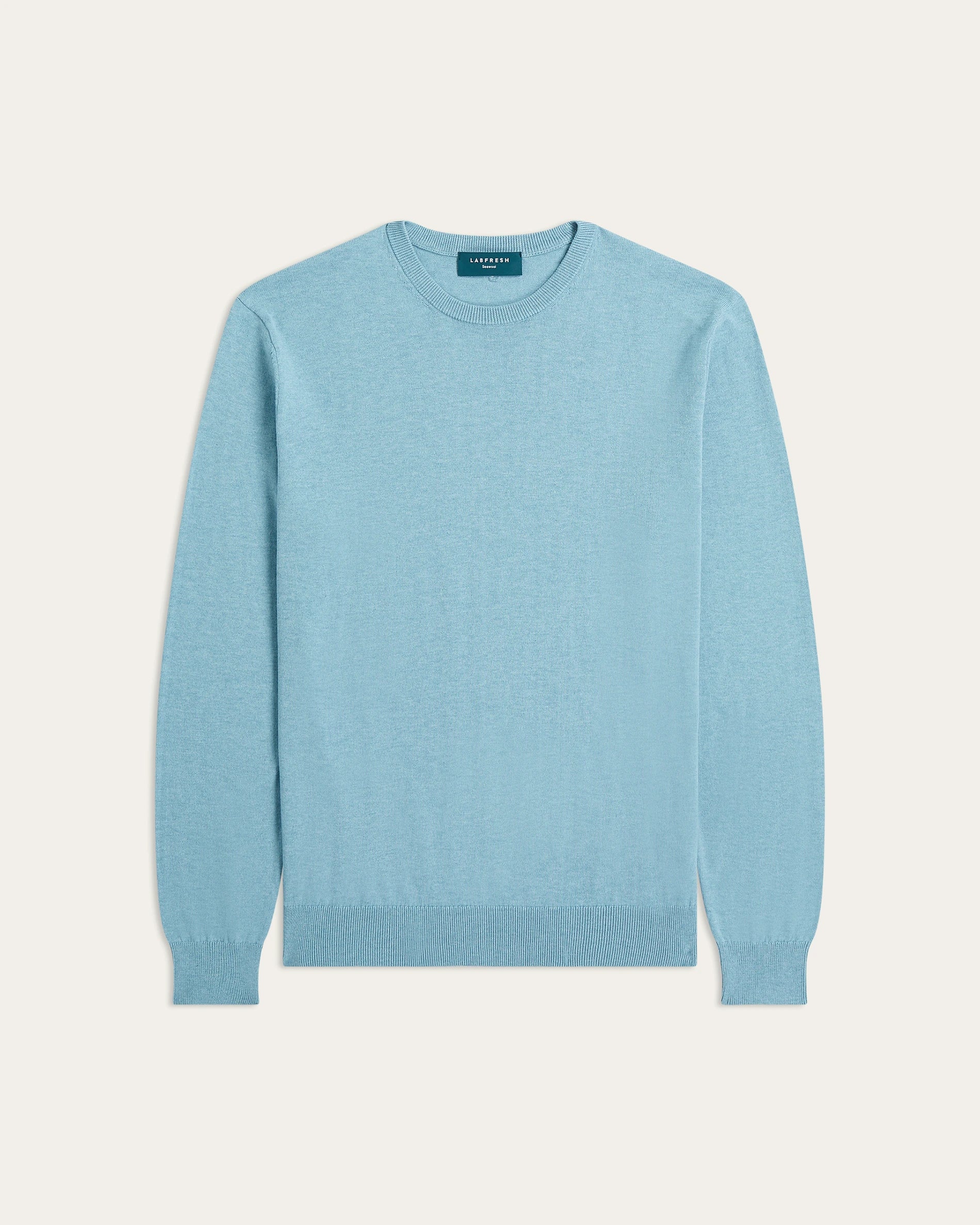 Seawool Crewneck Light Blue