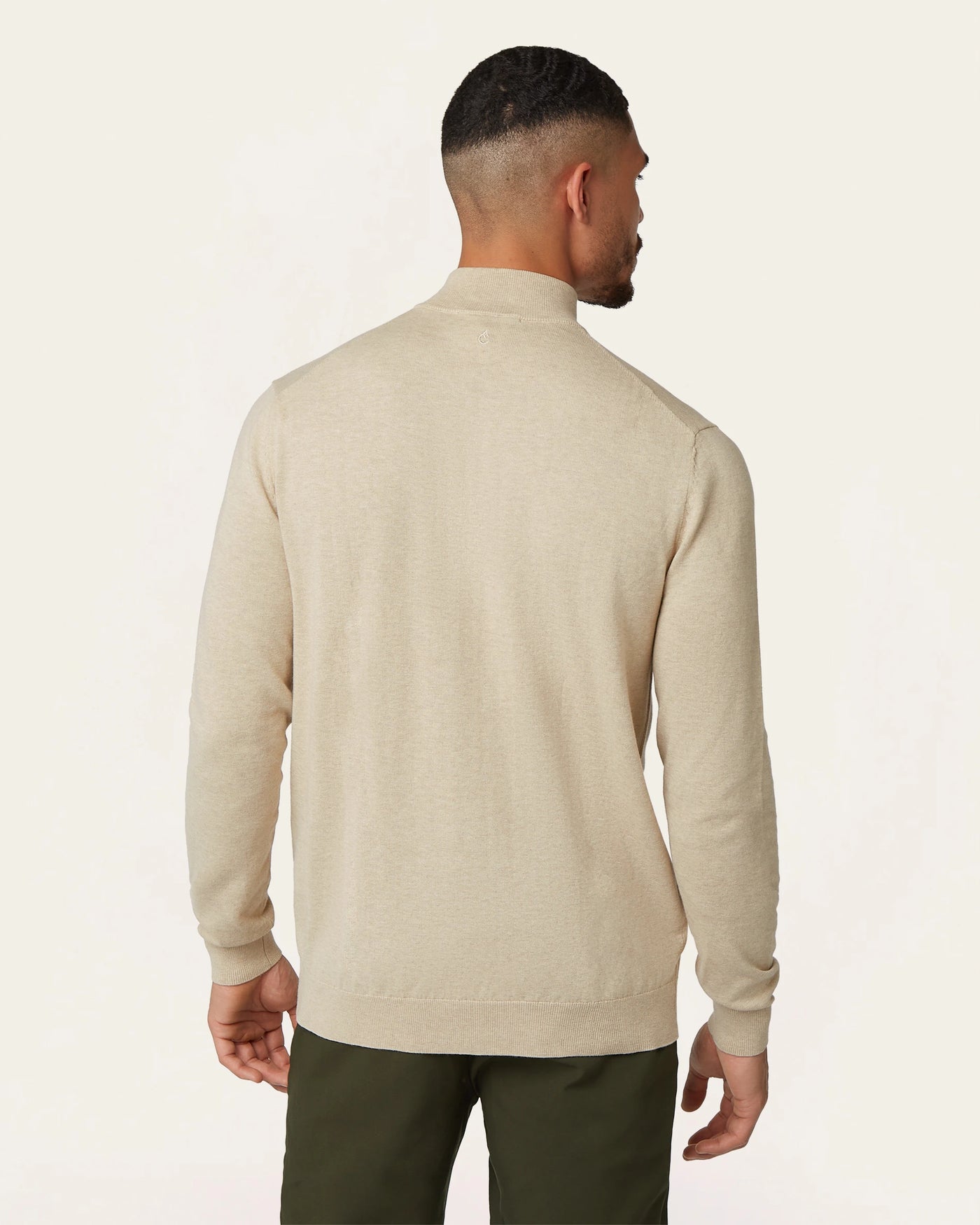 Seawool Half Zip Sand