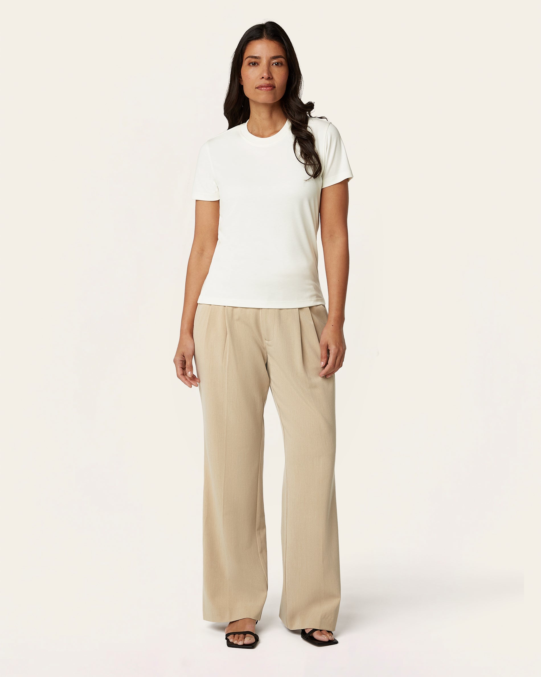 Interlock Slim T-shirt - Off white