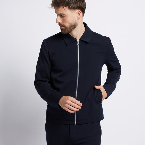 ◇WELLBEING EXPRESS◇ SS Washed Everyday Jacket Navy Performance Jacket Navy – LABFRESH