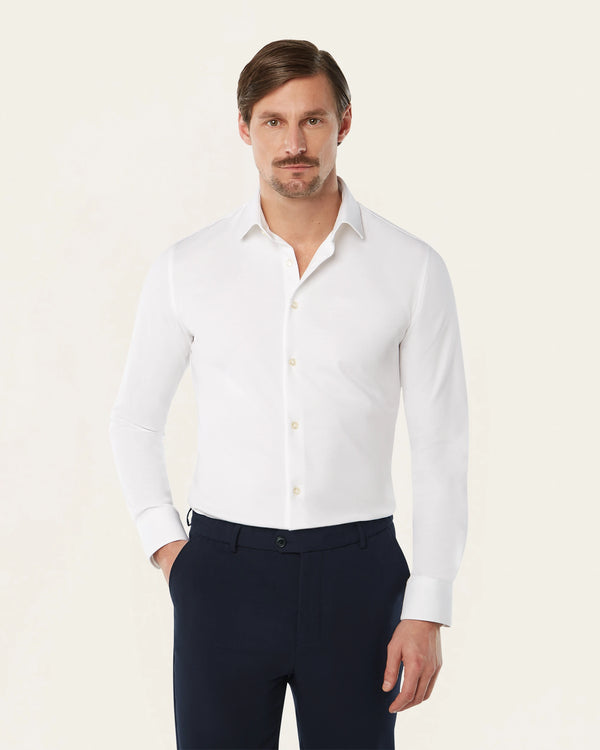 Knitted non-iron shirt 2-pack bundle