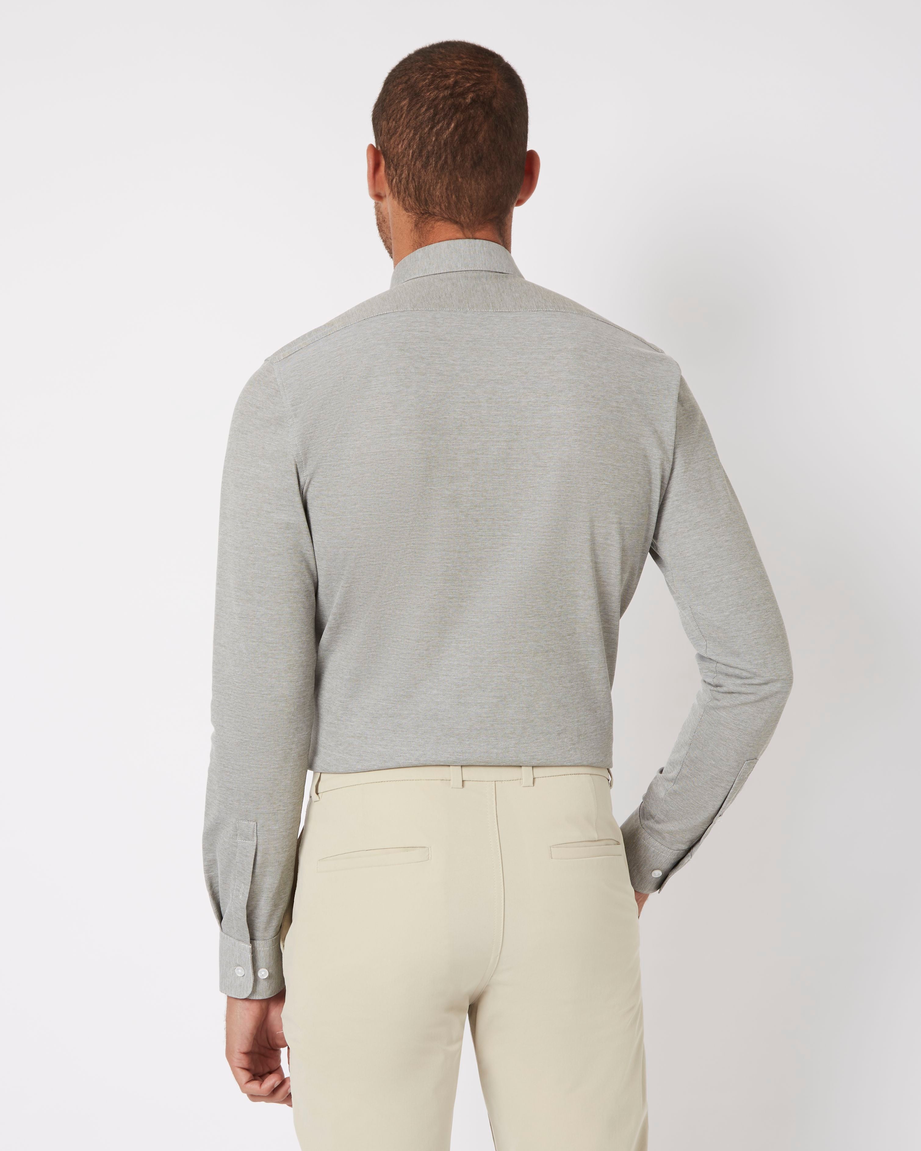 Prior Tech: Knitted shirt 2-pack bundle | Sage & Black