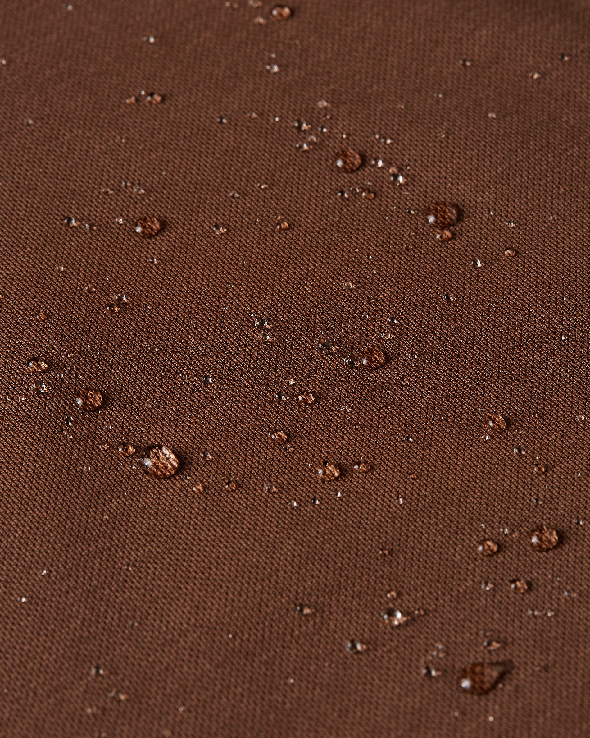 Knitted non-iron shirt Brown