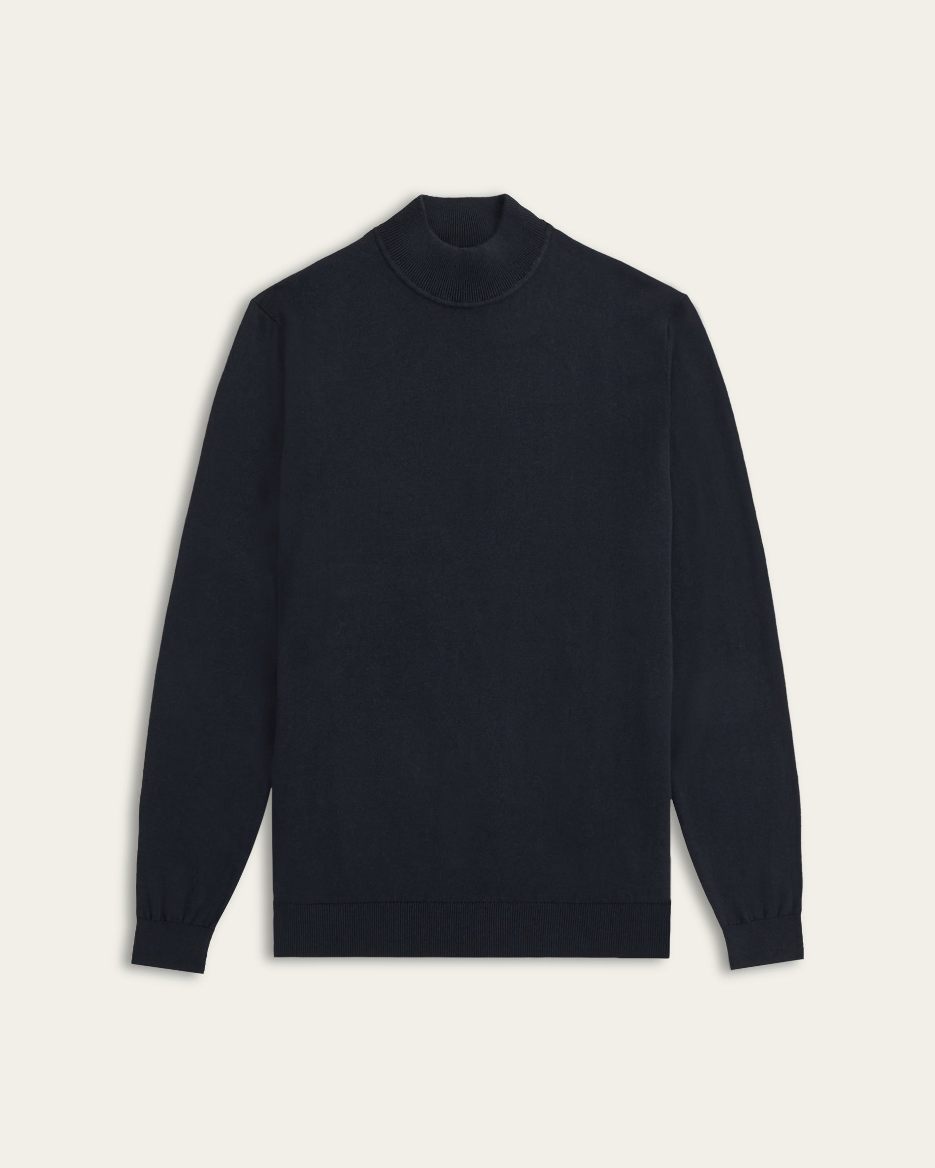 Seawool Mockneck Navy