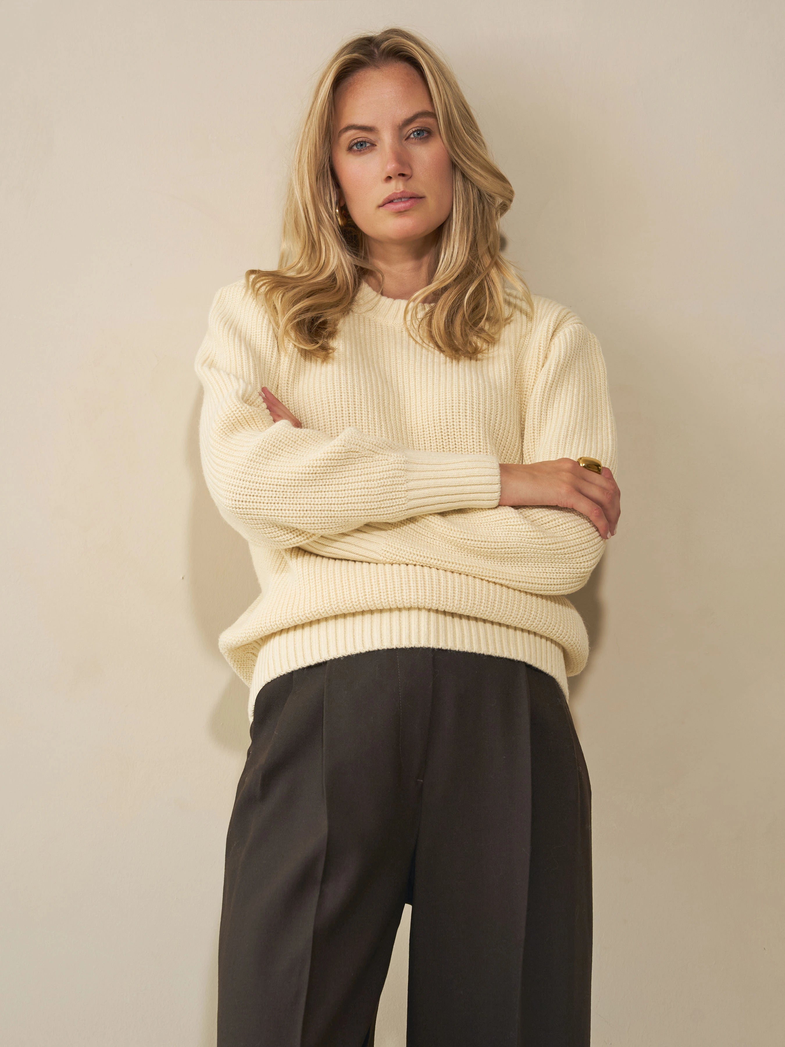 Heavy Seawool Crewneck - Off White