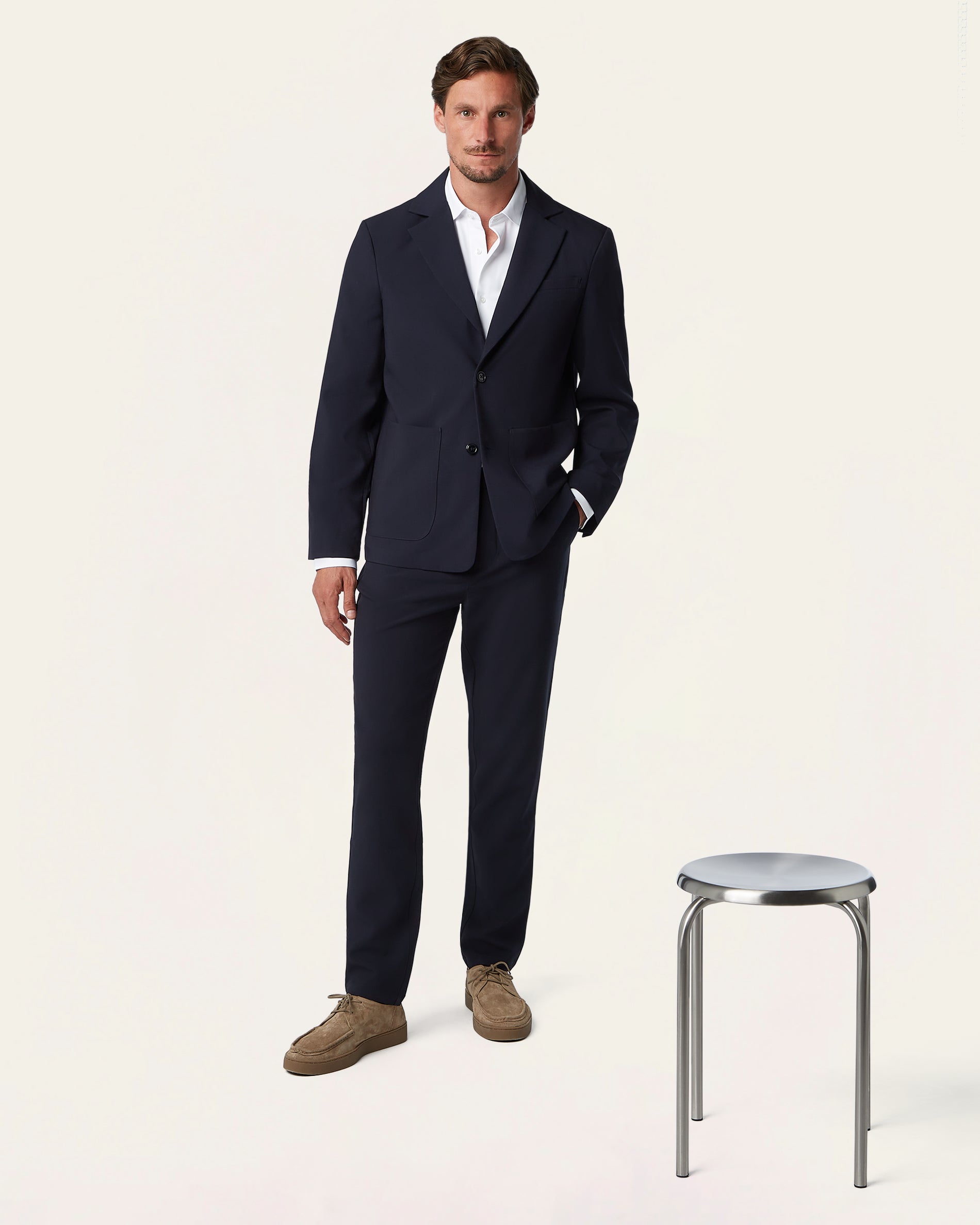 Regular Classic Pants Navy