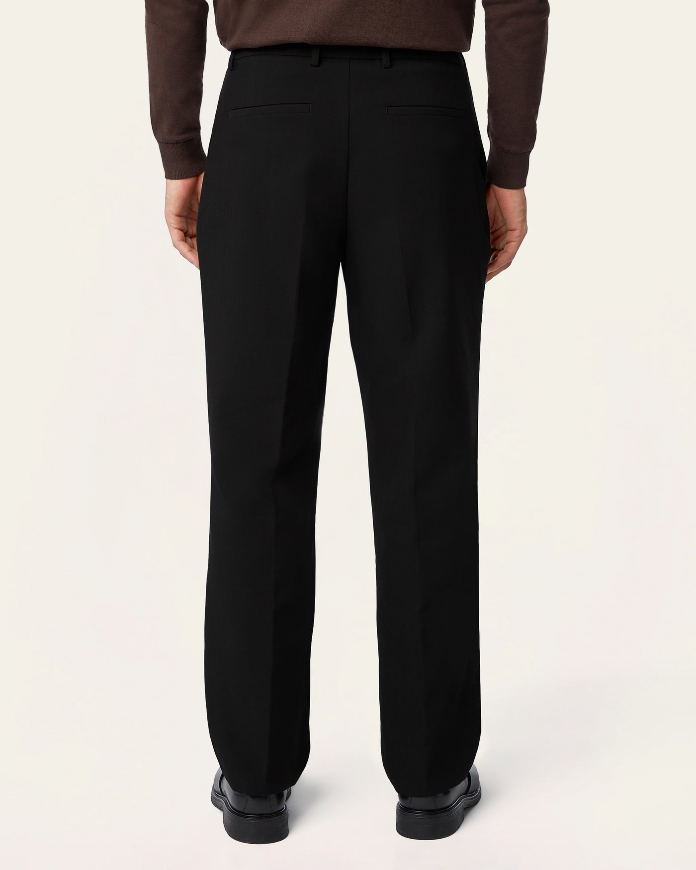 Straight Classic Pants Black
