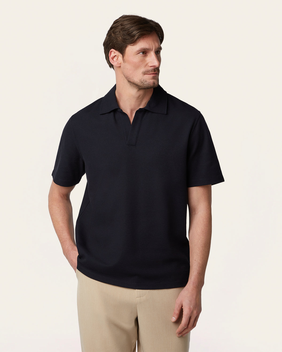 Relaxed Polo Navy
