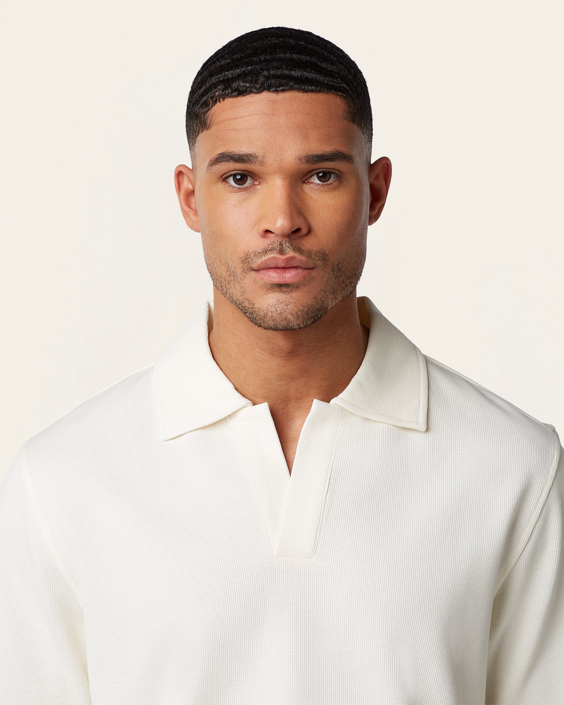 Relaxed Polo Off White