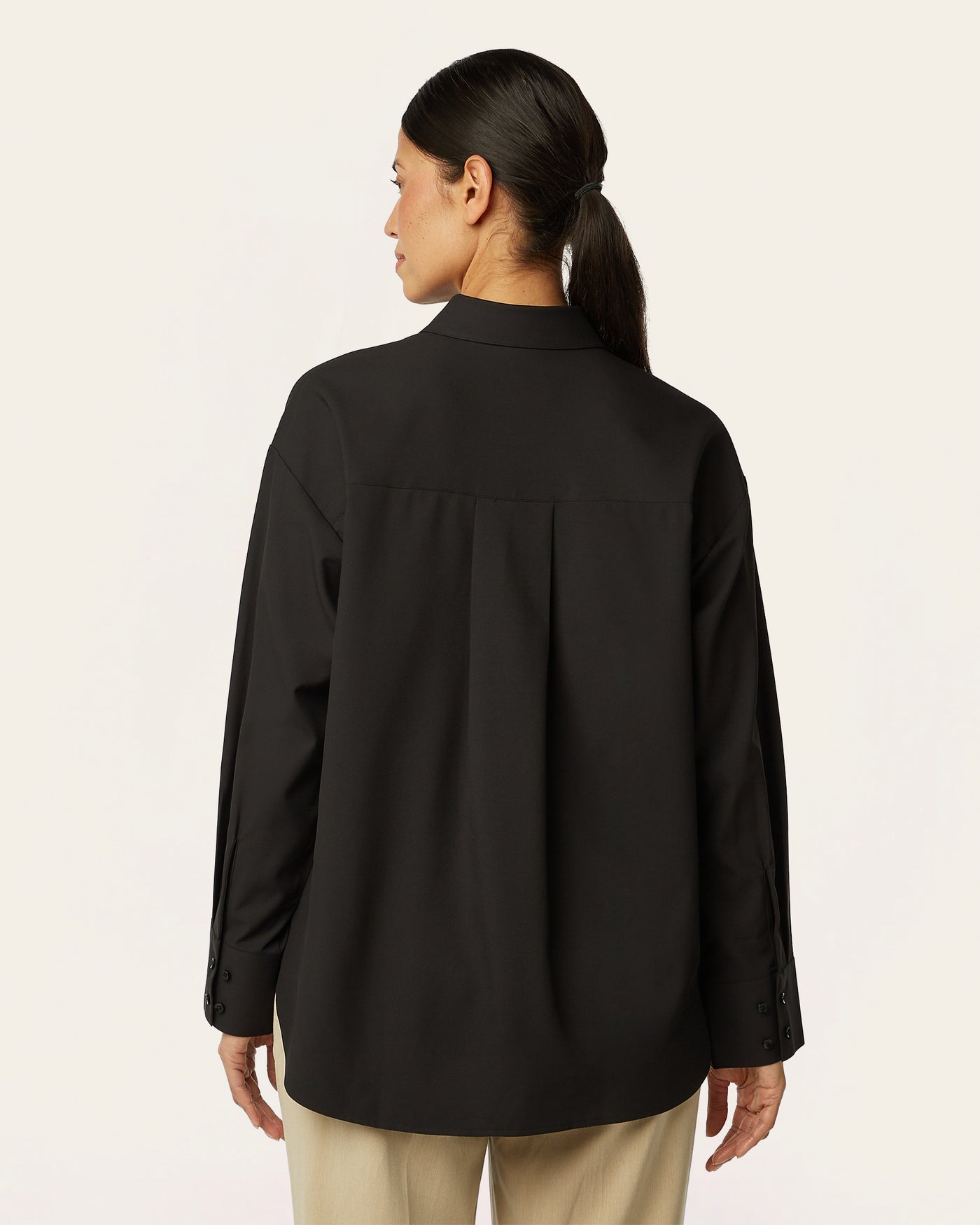 Relaxed Blouse - Black