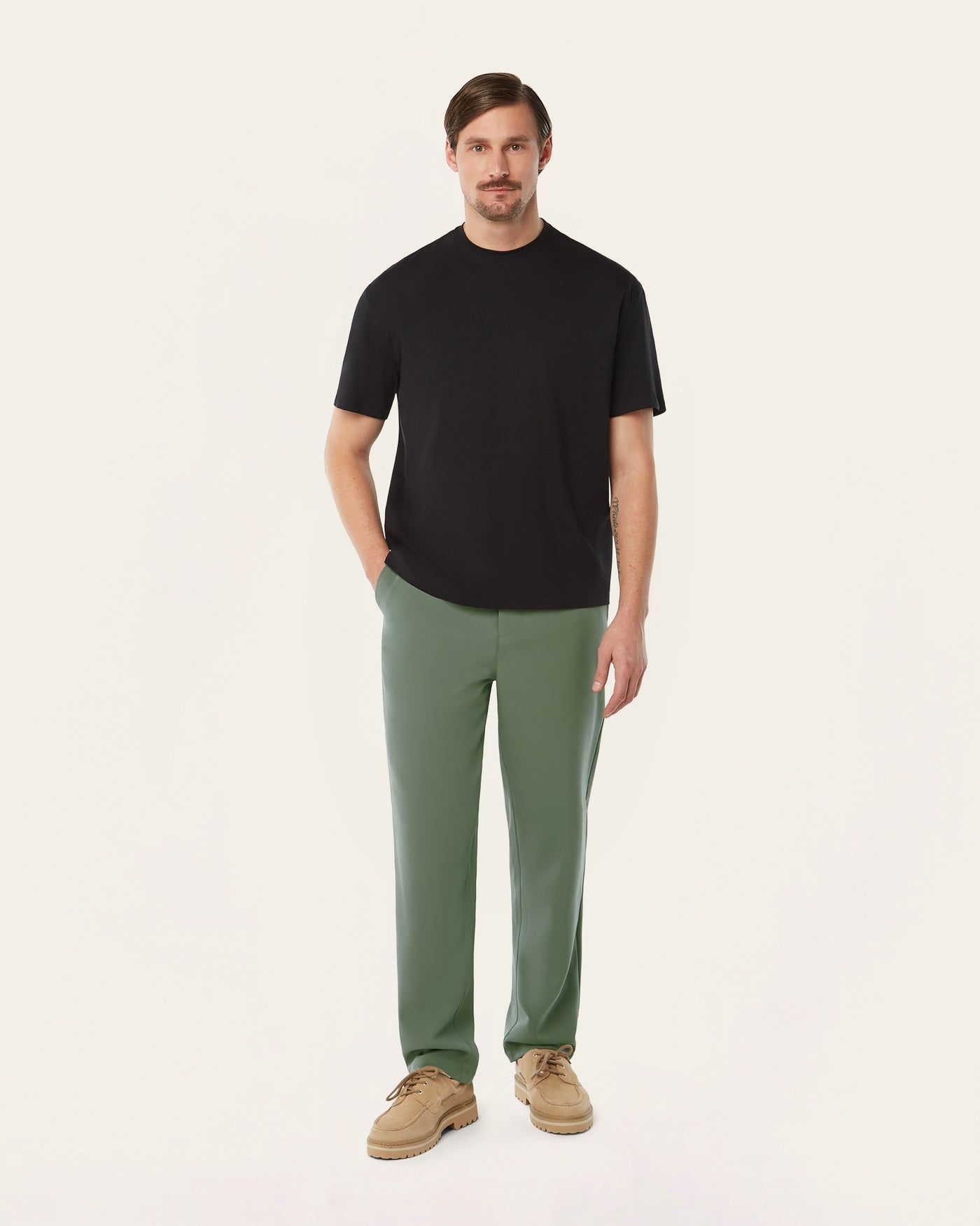 Relaxed T-shirt 3-pack bundle | White & Navy & Light grey