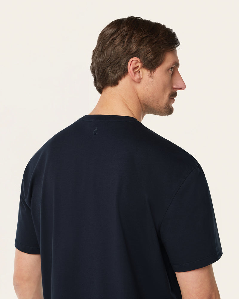 Relaxed T-shirt navy