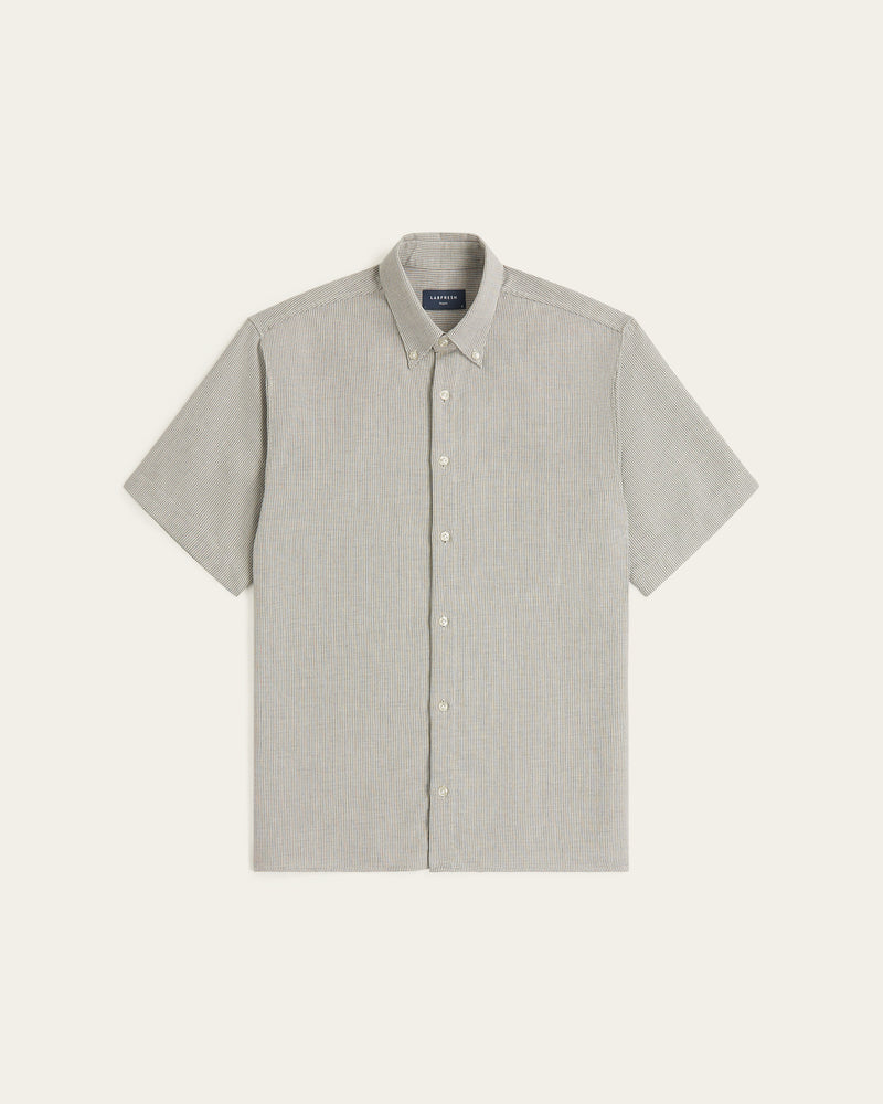 Short Sleeve Shirt Grey / Navy Check