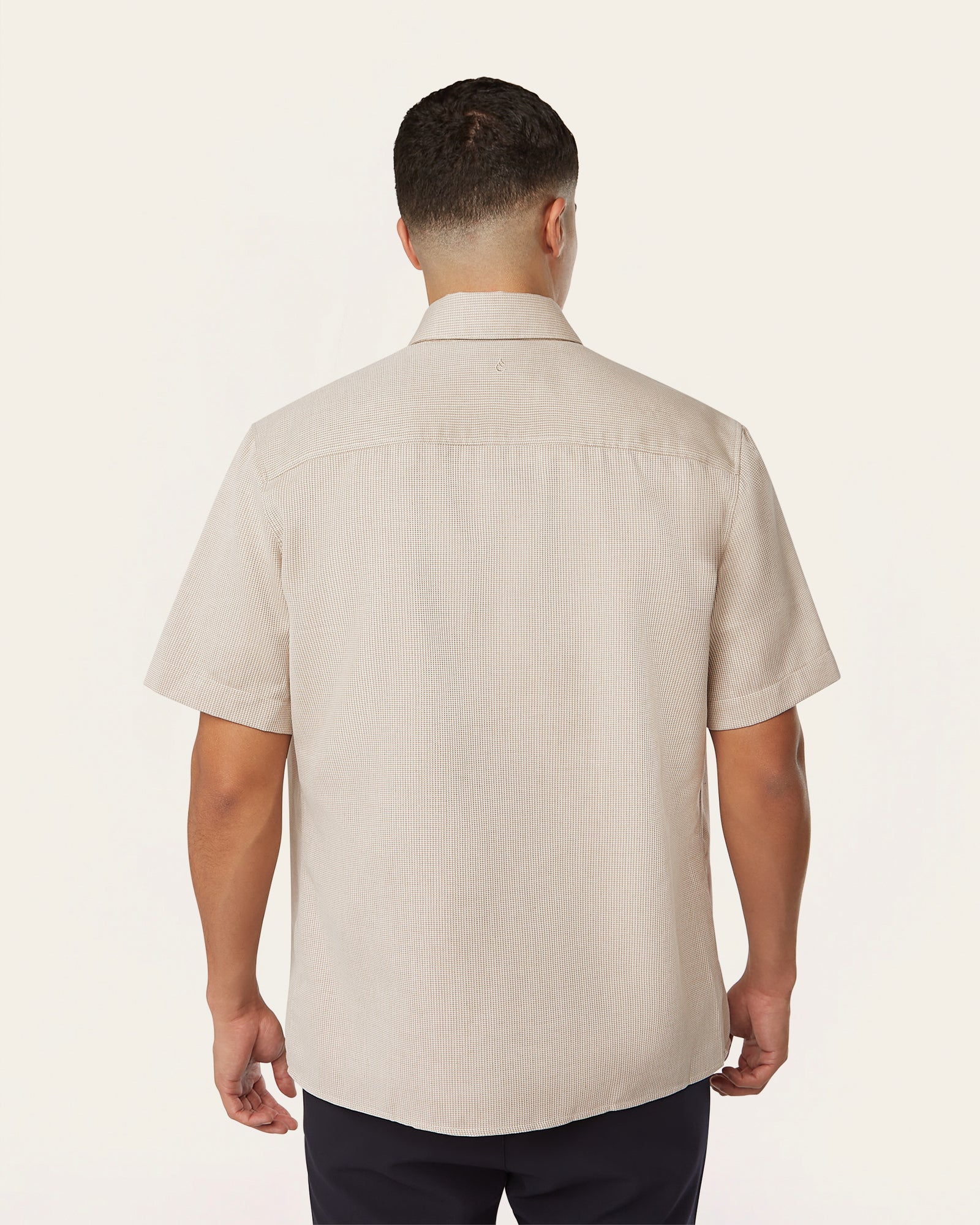 Short Sleeve Shirt Sand check | LABFRESH