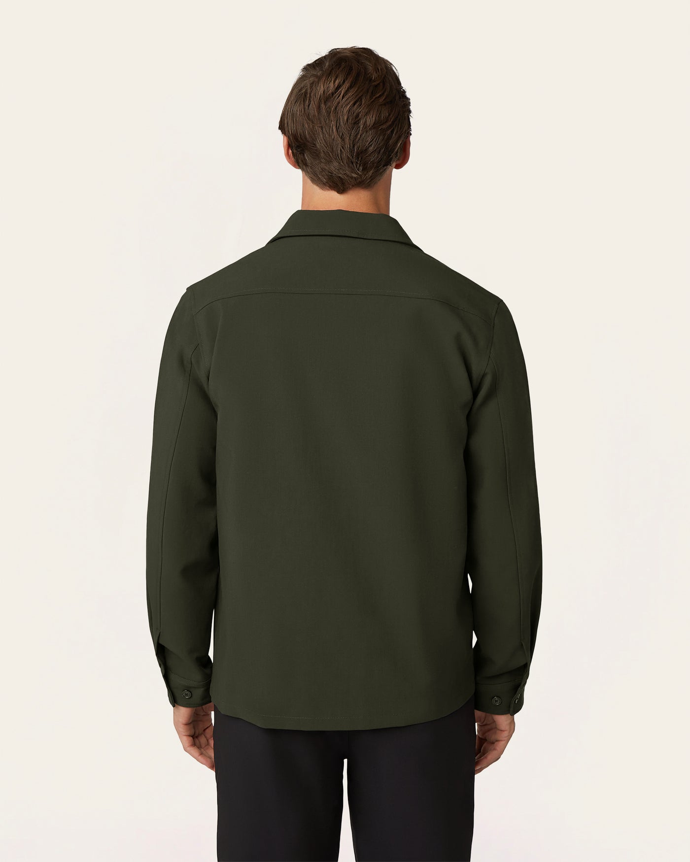 Shirt Jacket Dark Green