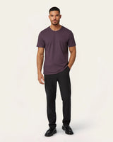 Seasonal t-shirt 2-pack bundle | Dark plum & Black