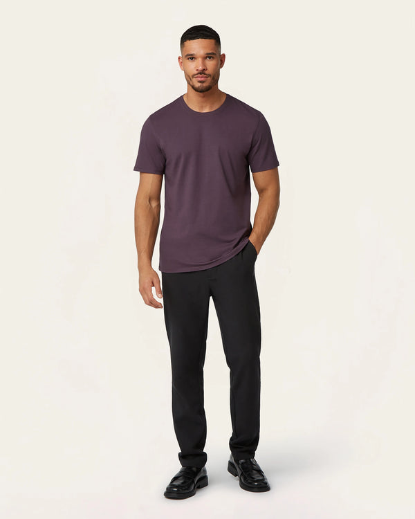 Seasonal t-shirt 2-pack bundle | Dark plum & Black
