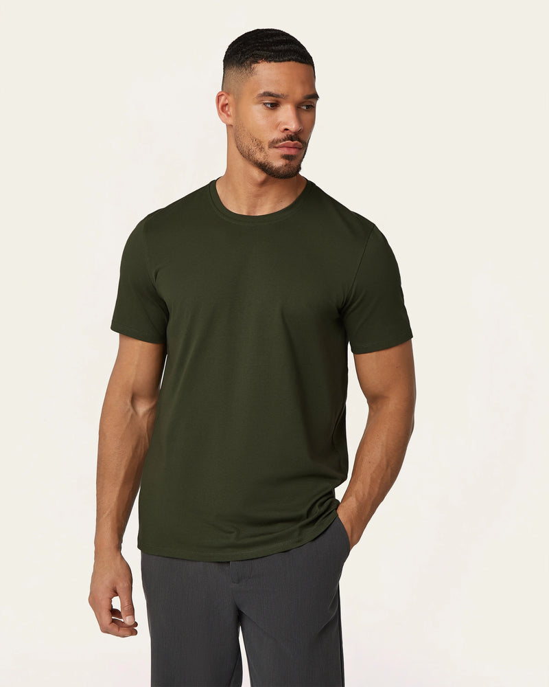 Seasonal t-shirt 2-pack bundle | Dark Green & Black