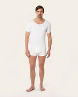 Sweat-proof undershirt white