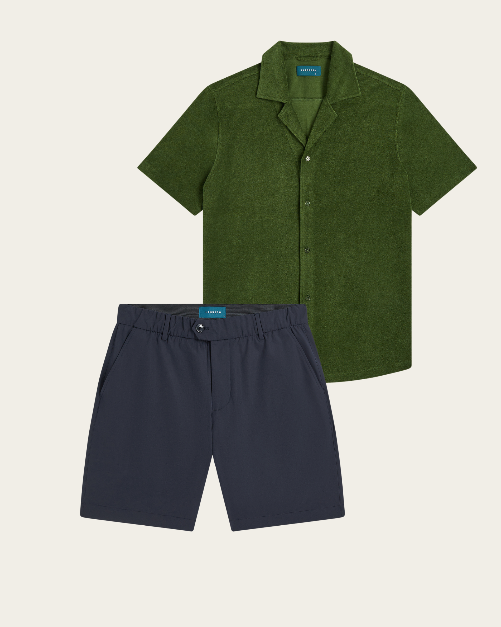 Light-weight Shorts & Terry shirt bundle